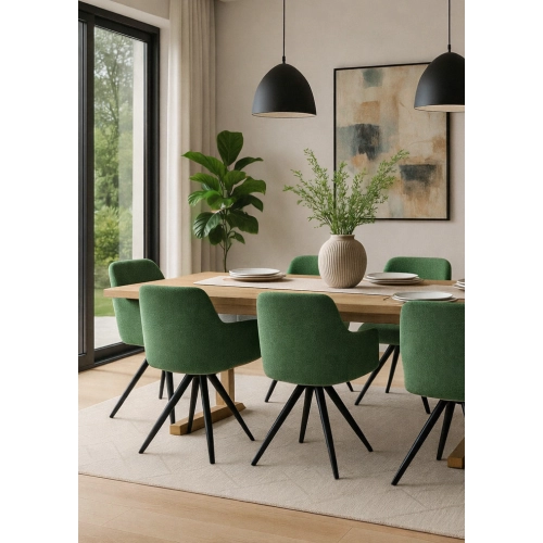 Krzesło Obrotowe KR-158 Kolory Tkanina Odcień Popielu / Jasnego Szarego